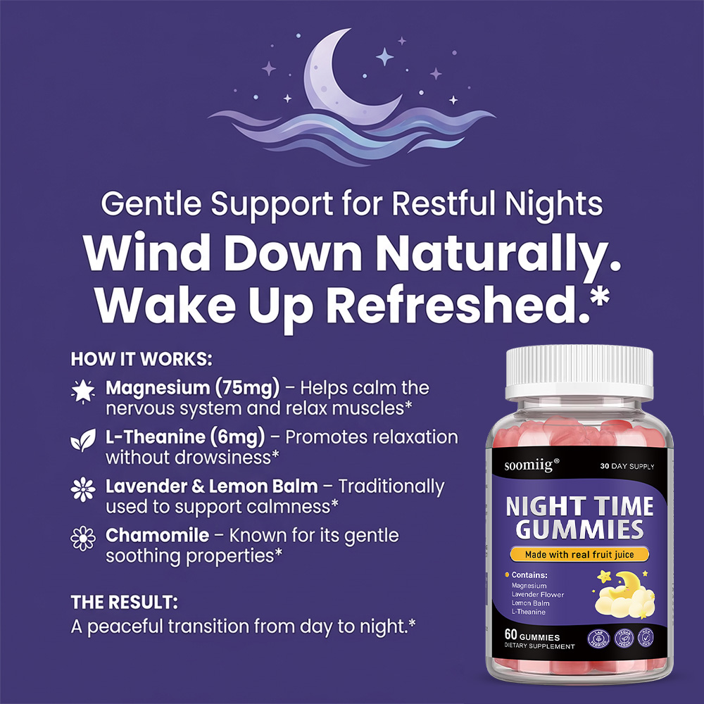 Night Time Sleep Gummies - Enr - Multivitamin Gummy Adult review and price