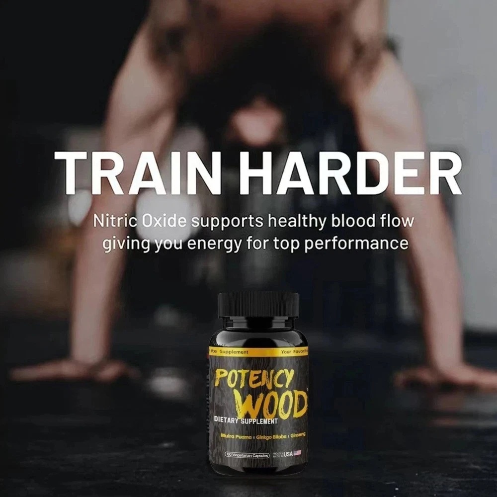 Potency Wood Herbal Supplement - Pre Workout Supplement review and price